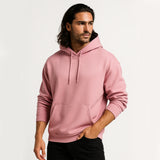 Pink Basic Hoodie for Men