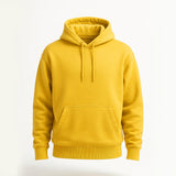 Yellow Basic Hoodie for Men