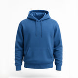 Royal Blue Basic Hoodie for Men